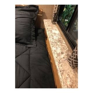 Shop Byb Short Queen Comforter Rv Bedding Black Free