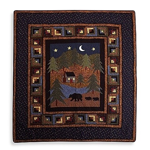 Donna Sharp Midnight Bear Throw