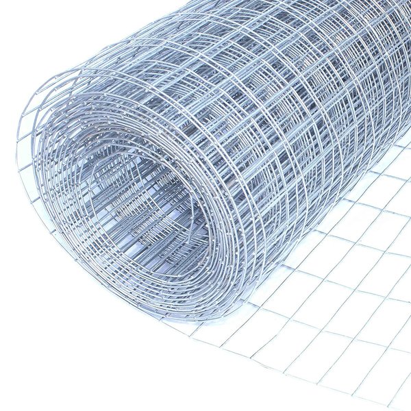 Shop ALEKO Wire Roll Cloth Fence 16 Gauge Steel 10' L 30" H 1/2x1 Inch