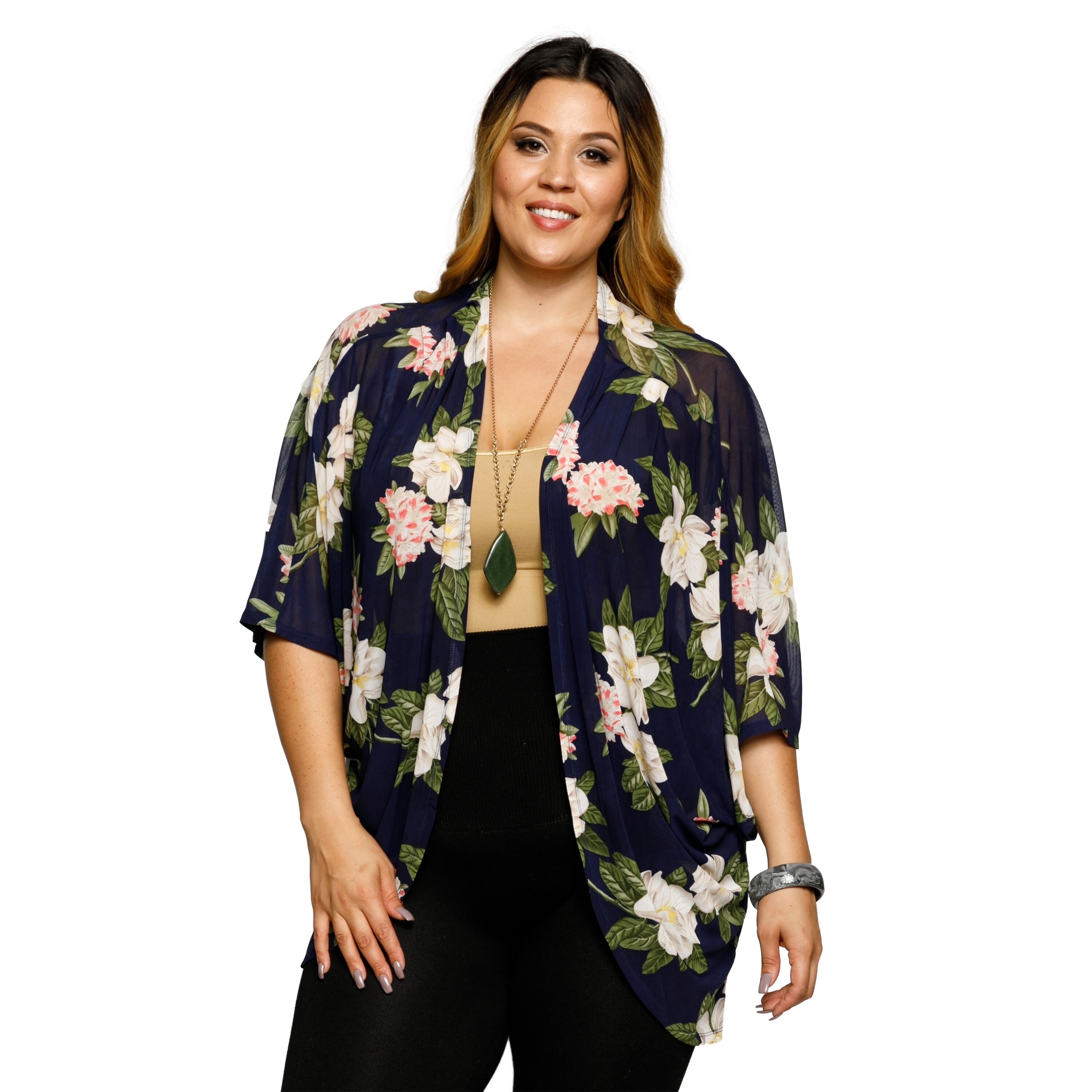 plus size womens kimono jacket