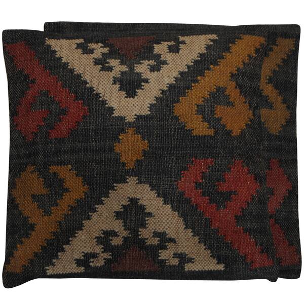 Shop Handmade Herat Oriental Kilim Pillows Set Of Two On Sale