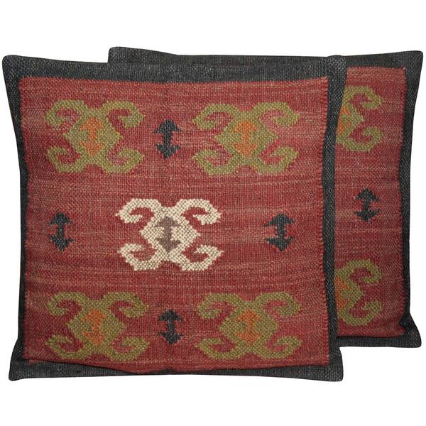 Shop Handmade Kilim Pillow Set Of 2 India On Sale Free