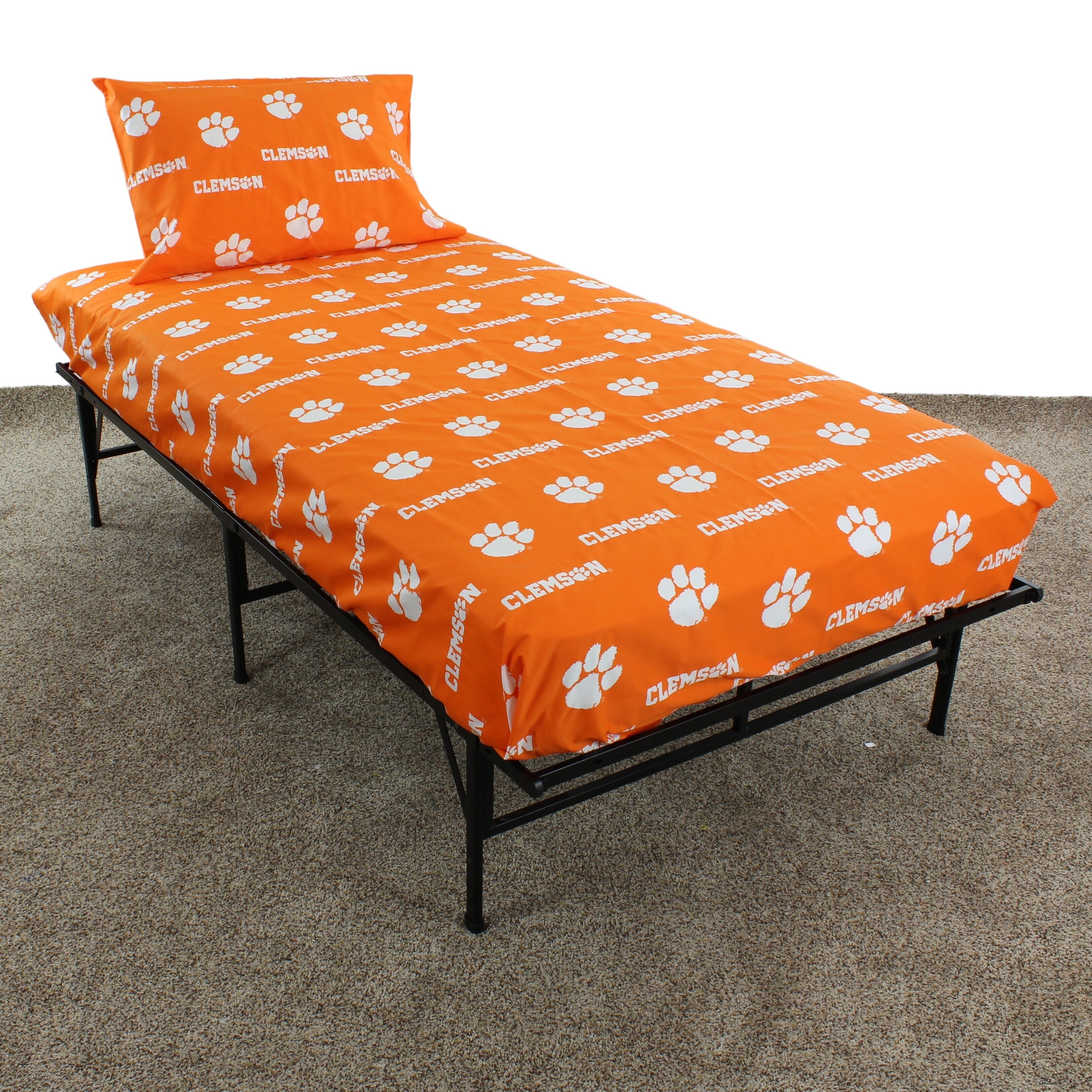 Standard size Clemson Pillowcase 