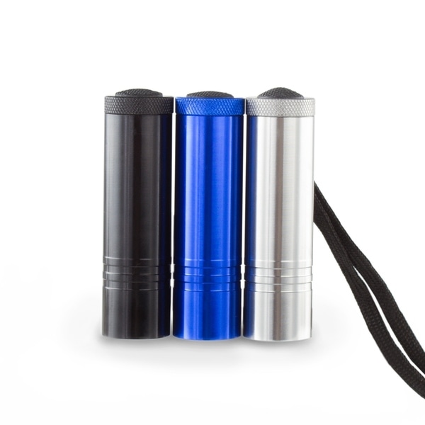 Aluminum Ultra Bright Pocket Flashlight - Assorted 3 Pack