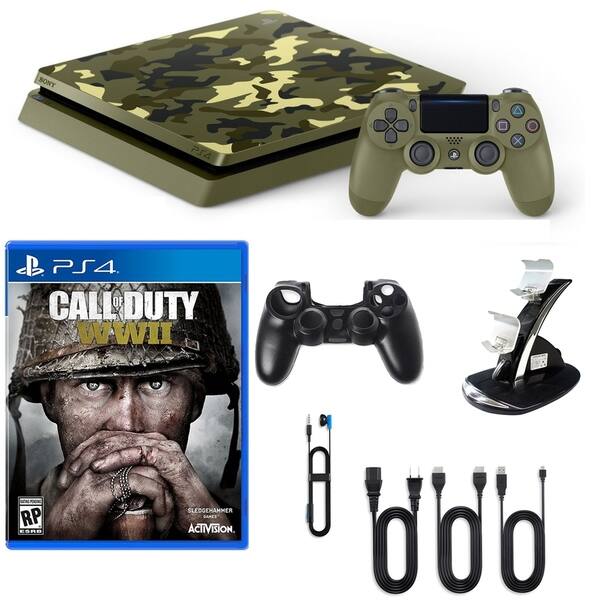 Playstation 4 1tb Le Cod Wwii Console With Game And Accessories Overstock