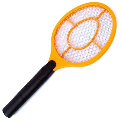 3 Layer Electric Cordless Portable Fly Bug Zapper Racket