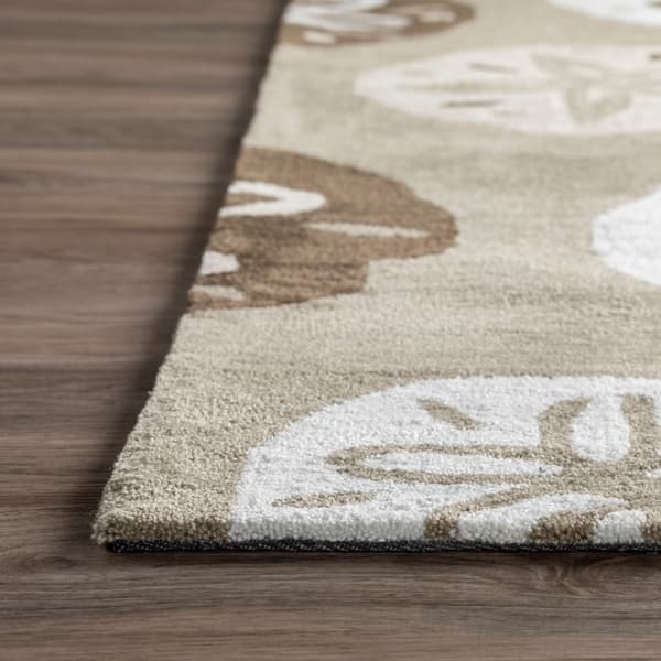 Addison Rugs Beaches Sand Dollar Taupe Nautical Area Rug 8 X 10 X10 18797658 Addison Rugs Beaches Sand Dollar
