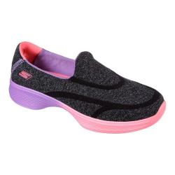 skechers go walk 4 ladies black