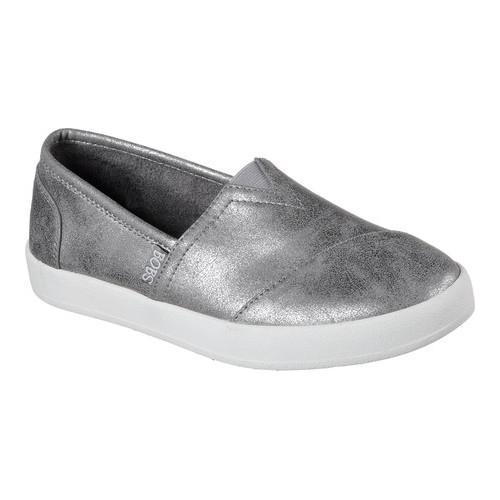 Women S Skechers Bobs B Loved Liquid Sparkle Slip On Sneaker Pewter Women X27 S Skechers Bobs B Loved Liquid Sparkle Slip On Sneaker