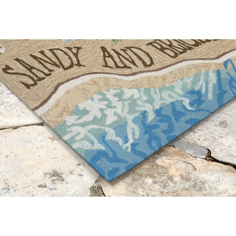 Liora Manne Frontporch Sandy & Bright Indoor/Outdoor Mat