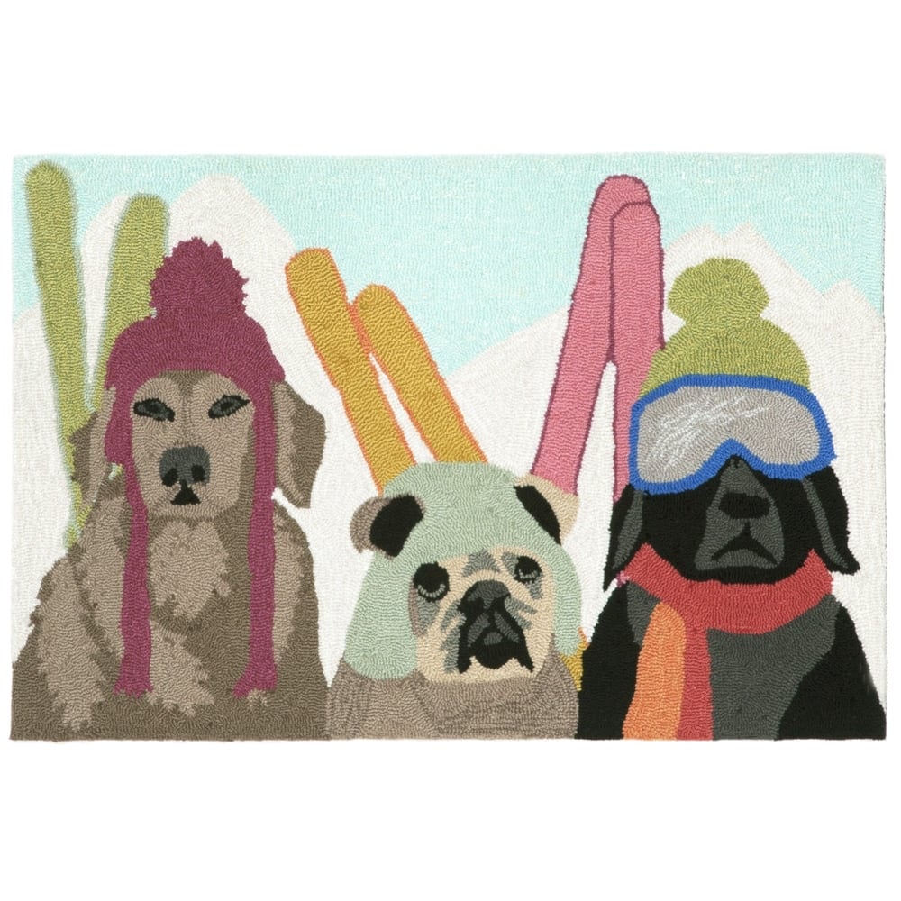 Liora Manne Frontporch Ski Patrol Indoor/Outdoor Mat