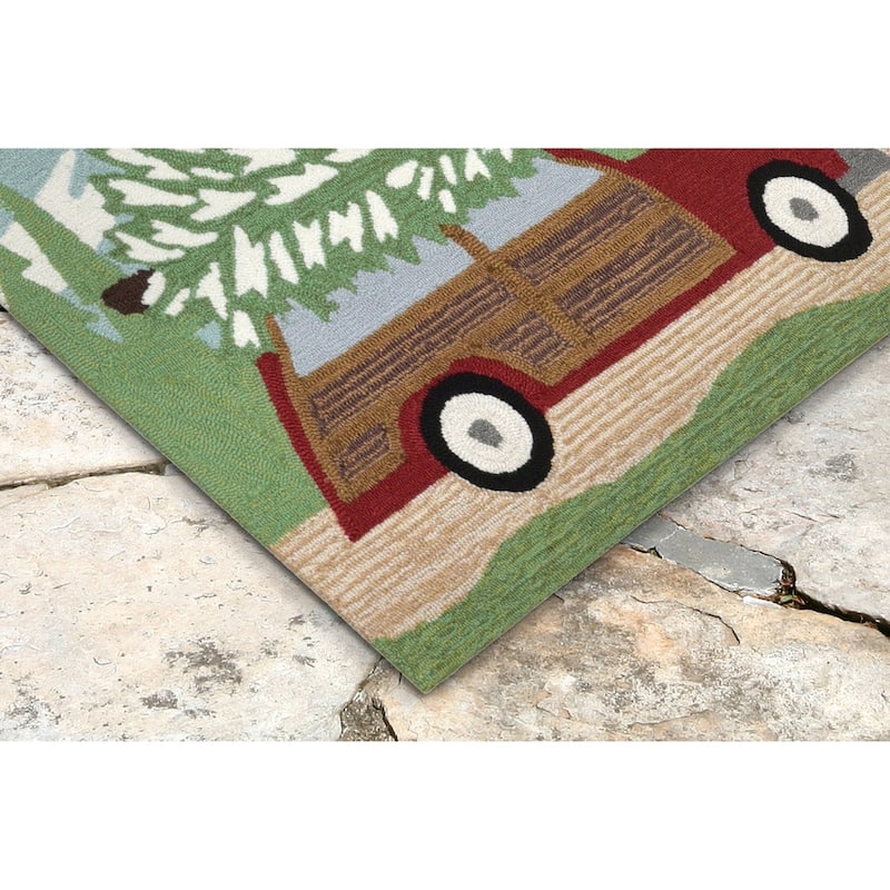Liora Manne Bring Home The Tree Outdoor Rug (2' x 3')