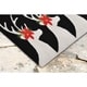 preview thumbnail 3 of 15, Lush Decor Holiday Caribou Outdoor Rug
