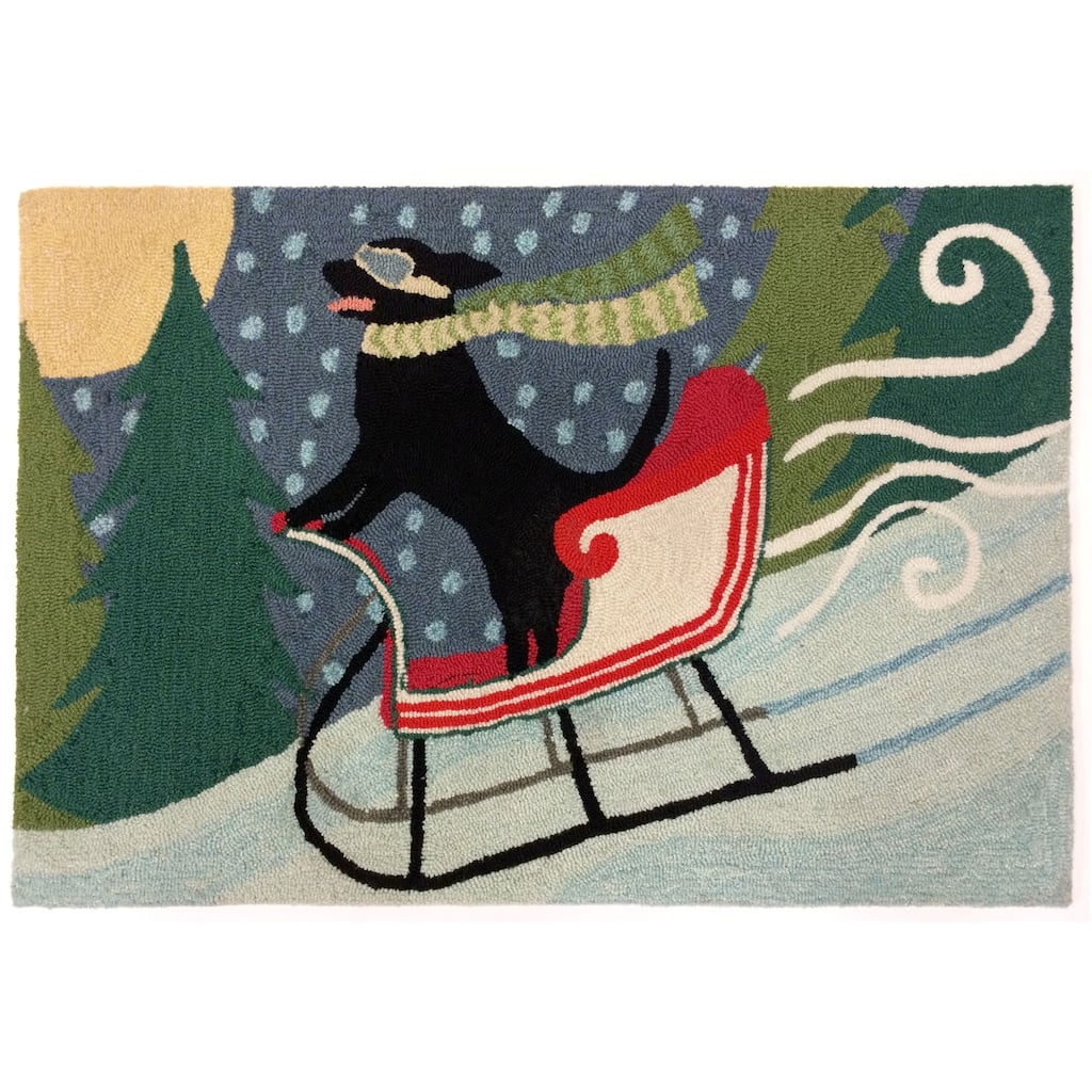 Liora Manne Downhill Dog Outdoor Rug