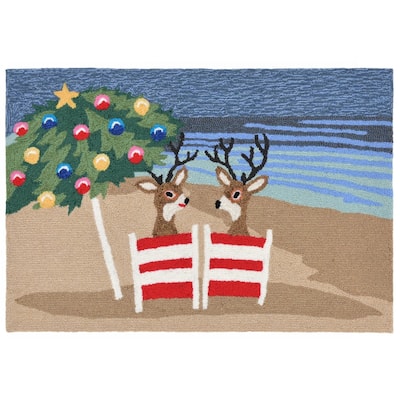 Liora Manne Ocean Holiday Outdoor Rug