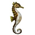 Wall Seahorse Green And Pearl