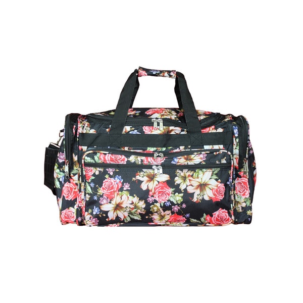 flower duffle bag