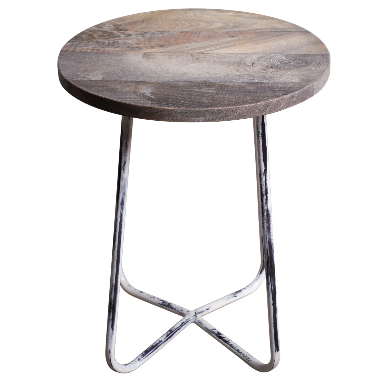 Shop Salt Farmhouse Side Table 25 X 20 X 20 Inches Overstock 18802762