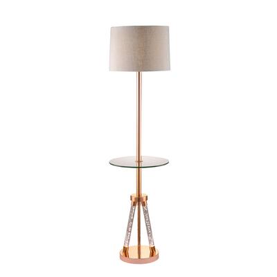 ACME Cici Rose Gold Floor Lamp