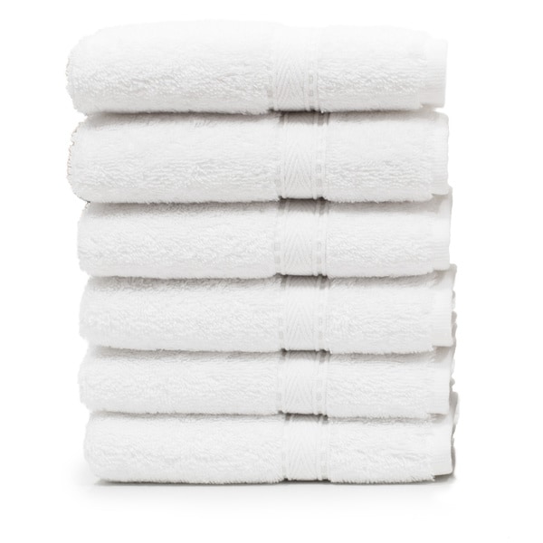 Authentic Hotel Spa Turkish Cotton Washcloth (Set of 6) - On Sale