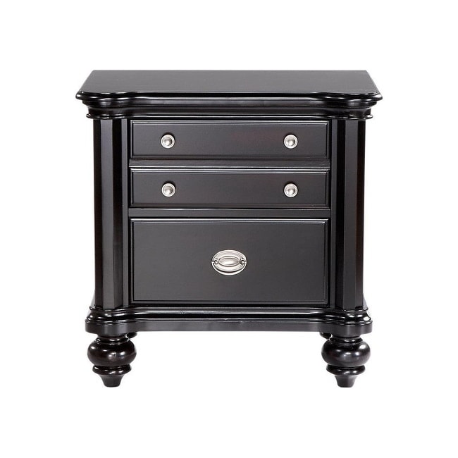 Shop Lyke Home Carolyn Espresso Nightstand Overstock 18820283