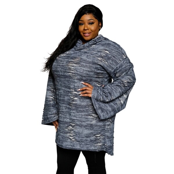 plus size oversized hoodie
