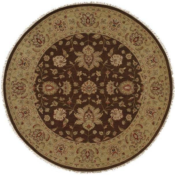 Sierra Brown/Gold Soumak Runner Rug