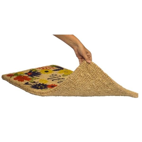 Shop Swallows Tattoo Handwoven Coconut Fiber Doormat Free