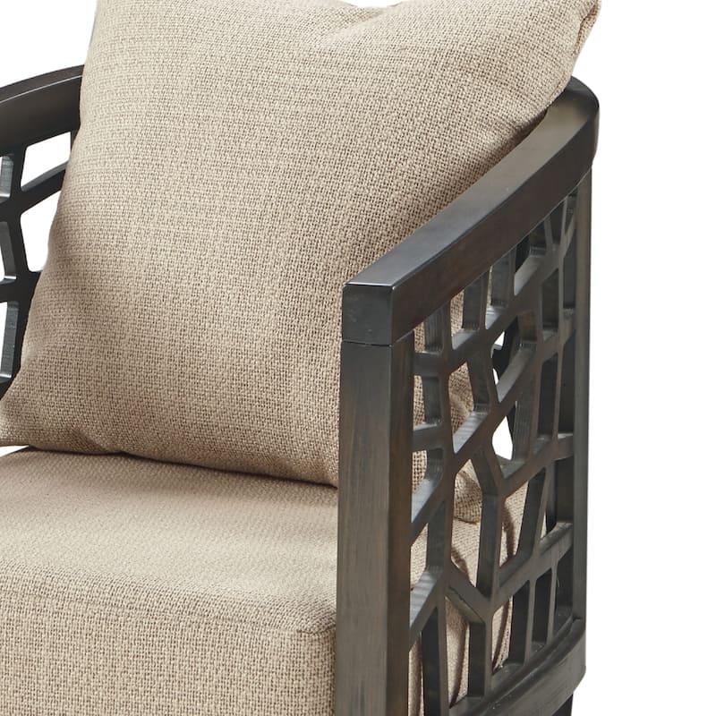 INK+IVY Crackle Accent Chair