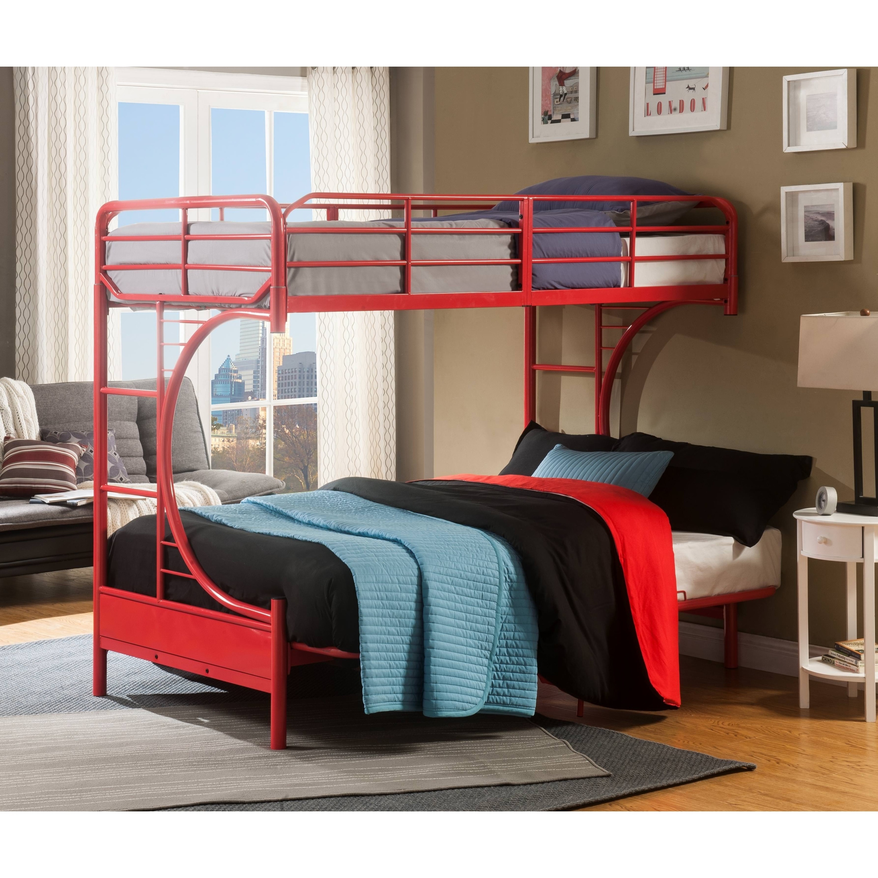 robin european single futon bunk bed