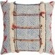Mina Victory Life Styles Multicolor Diamonds Stonewash Throw Pillow (20-Inch X 20-Inch) - Thumbnail 0