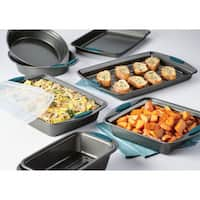 Rachael Ray Bakeware Cookie Sheet Loaf Pan & Utensil 4PC Set - Bed Bath &  Beyond - 32299207