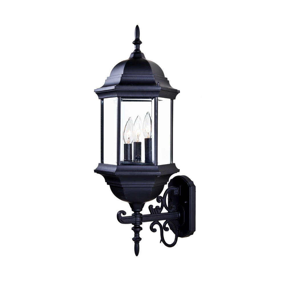Acclaim Lighting New Orleans Collection 1Light Outdoor Matte Black