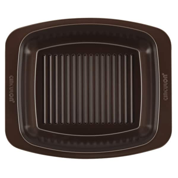 Circulon Chocolate Nonstick Bakeware Roaster with Self Rack - Bed Bath &  Beyond - 18828154