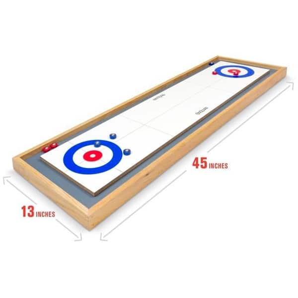 GoSports Shuffleboard and Curling 2 in 1 Board Game - Bed Bath & Beyond ...