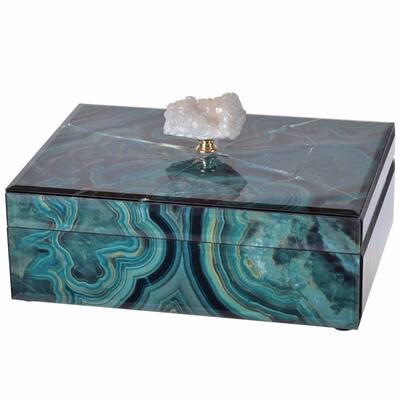 High-class Spacious Marbled Box, Multicolor