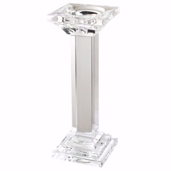 Flawless Crystal Pillar Candle Holder On Free Shipping Flawless Crystal Pillar Candle Holder