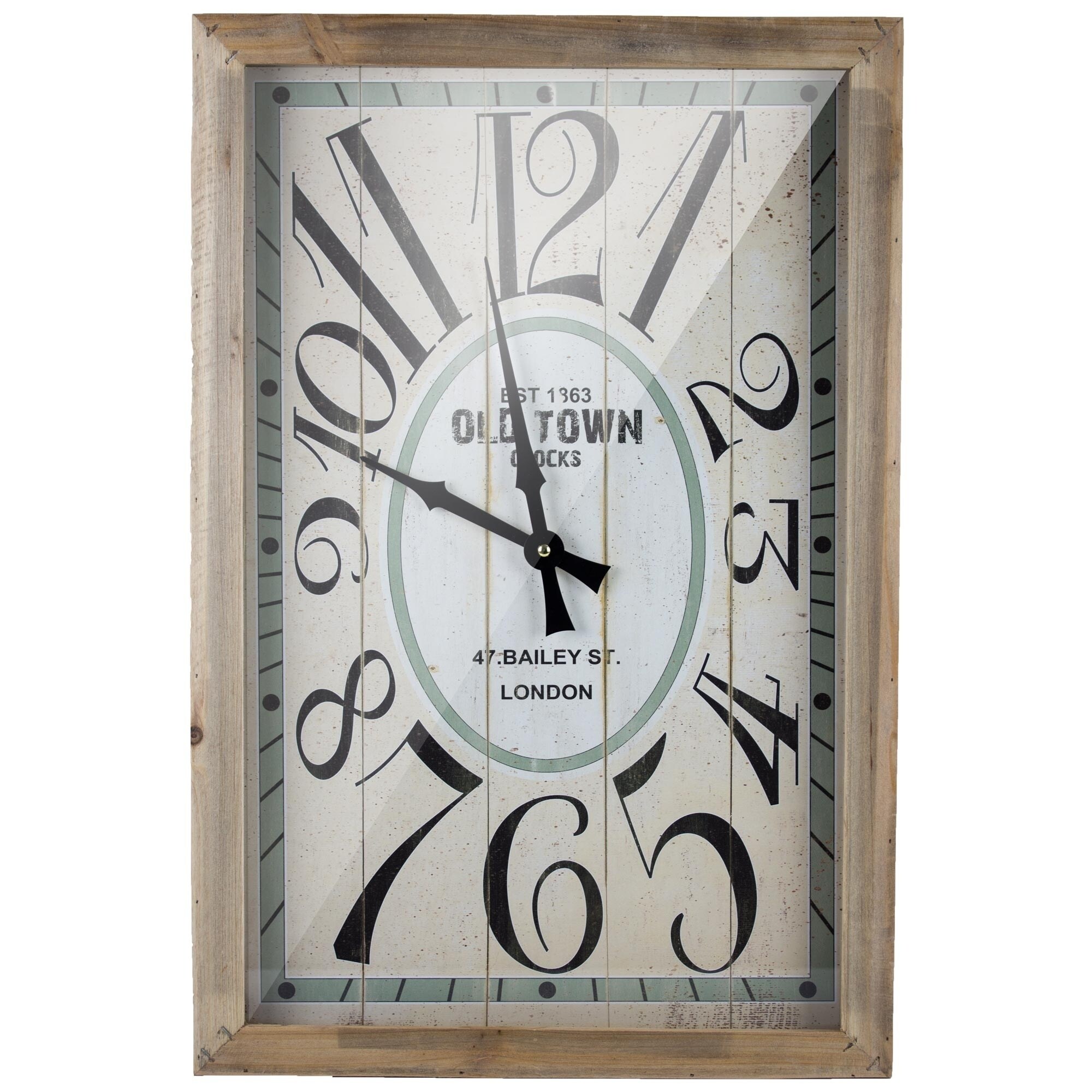 Shop American Art Decor Old Town London Retro Rectangular Wood