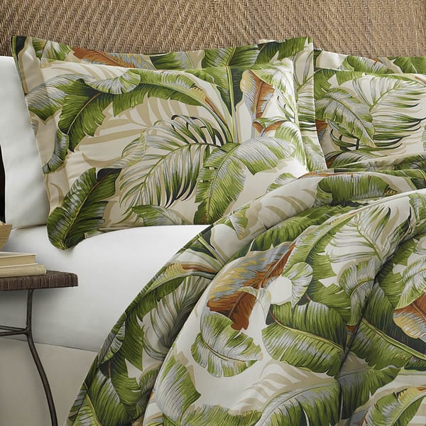 Shop Tommy Bahama Palmiers 4 Piece Comforter Set On Sale Free