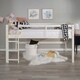 Taylor & Olive Christian Low Loft Twin Bed with Ladder - Thumbnail 7