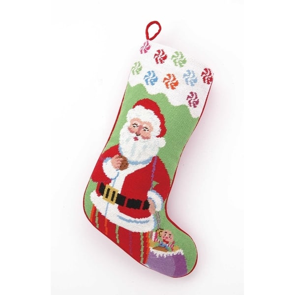 Santa's Delivery Stocking Needlepoint Kit - Bed Bath & Beyond - 3372842