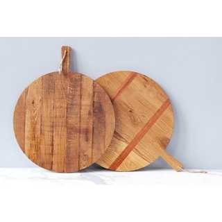 Oak Round Charcuterie Board