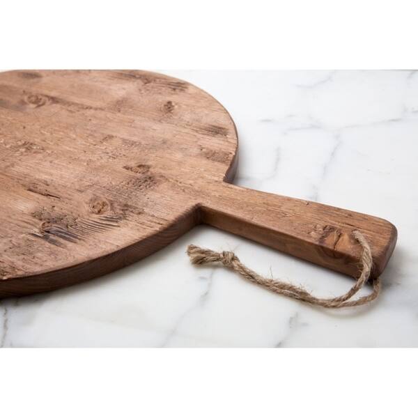 Shop Pine Small Round Charcuterie Board 15 W Natural Overstock 18848262