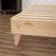 preview thumbnail 5 of 6, Kotter Home Natural Wood Mid-century Platform Style Bed
