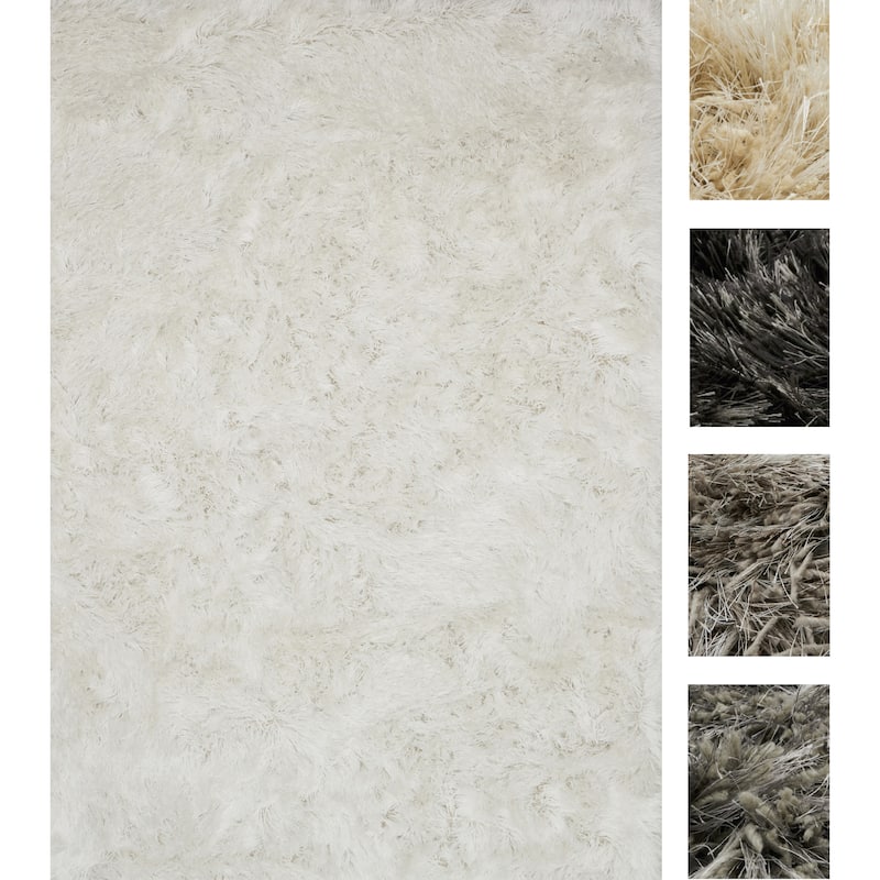 Alexander Home Liam Hand-tufted Solid Shag Rug