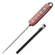 preview thumbnail 3 of 6, Instant Read Digital Food and Meat Thermometer Red