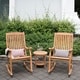 Cambridge Casual Sherwood Teak Patio Side Table - Thumbnail 3