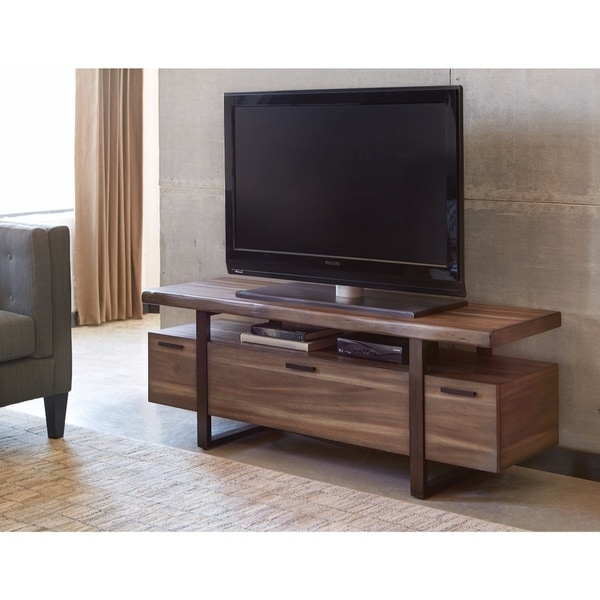 Radiant Low Profile Tv Console Brown Free Radiant Low Profile Tv Console Brown