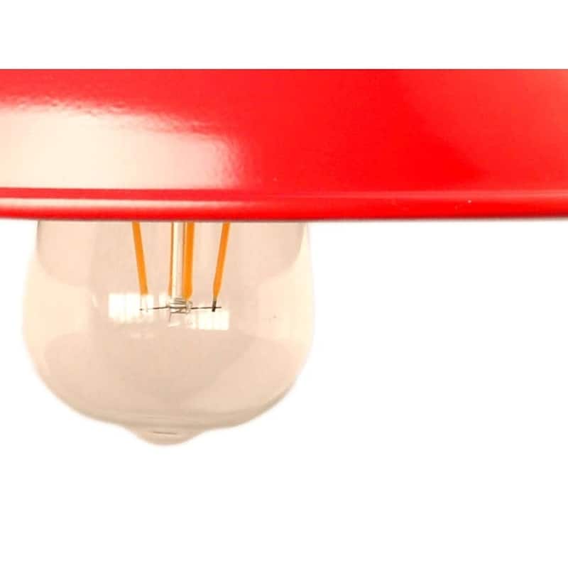 AA Warehousing Lora 1 Light Outdoor Wall Light in Red