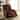 Rosia Warm Recliner , Chocolate Microfiber